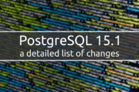 PostgreSQL 15.1